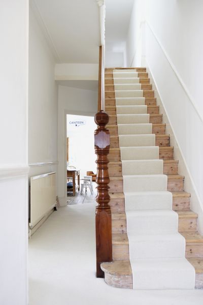 Stair Runner Installation in North Tonawanda